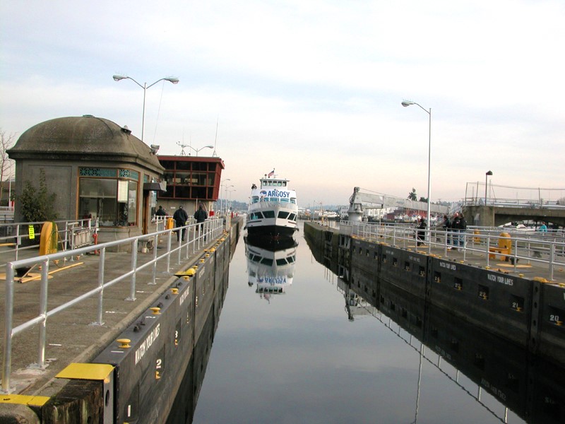 Ballard Locks in Seattle