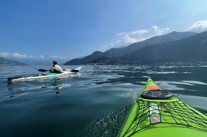 Kayaking the Italian Lake District